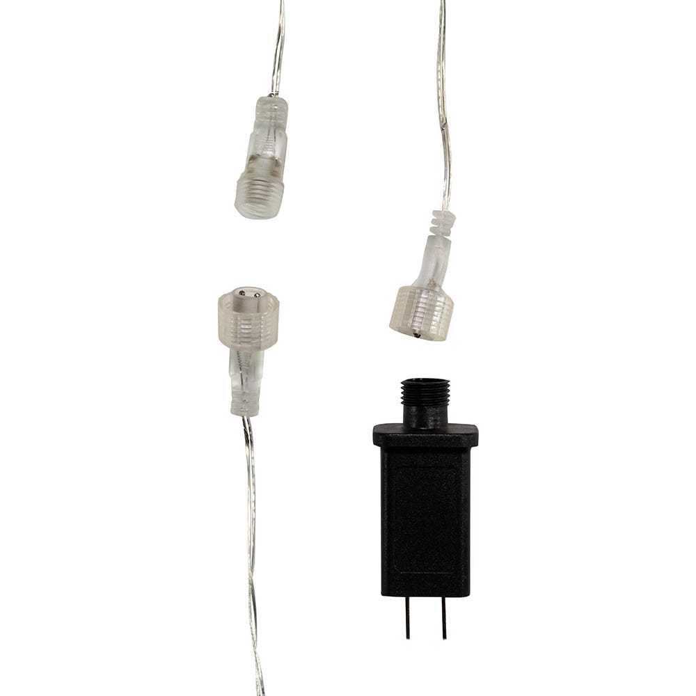 Kurt Adler 50-Light Spiked Snowball Double Flash Light Set